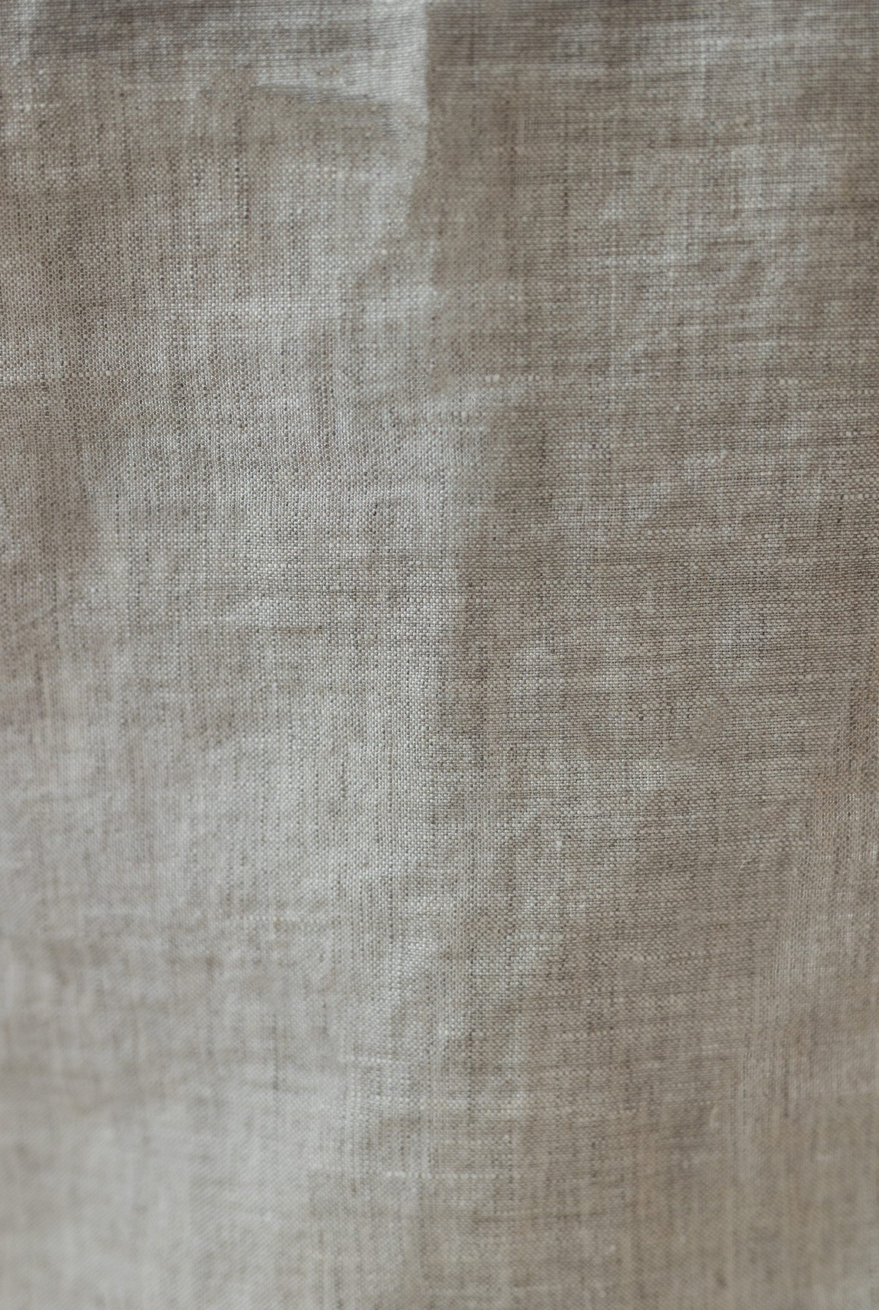 LinenSpells.com Fabrics. Natural Melange Linen