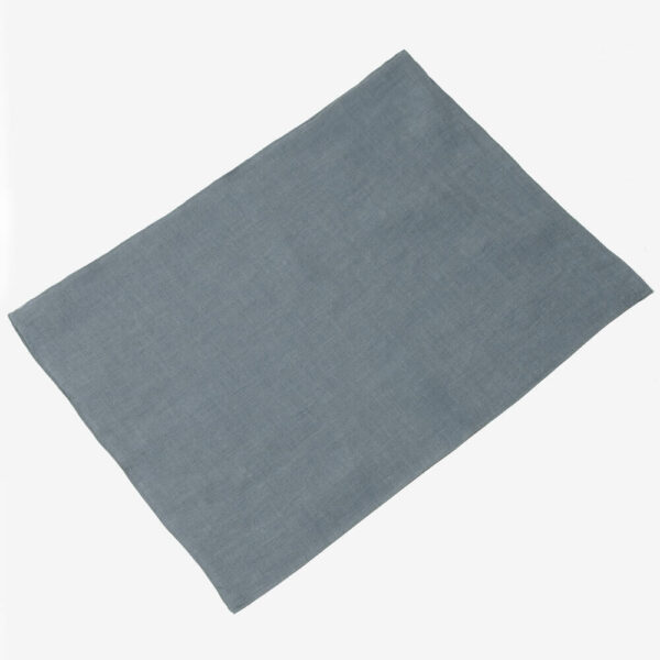 Dark Grey linen placemat