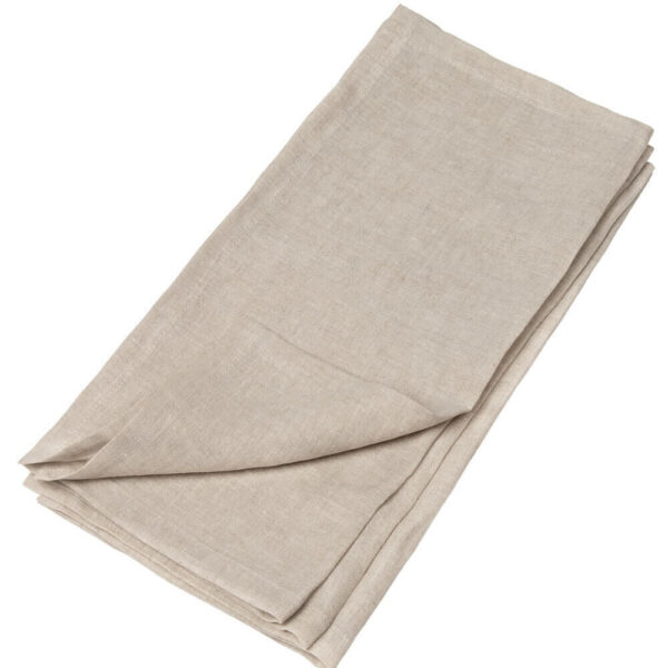 Natural Melange linen napkin set of 4