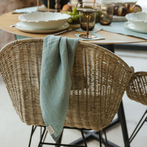 Ocean Mint linen kitchen towel set of 2 (3) (1)