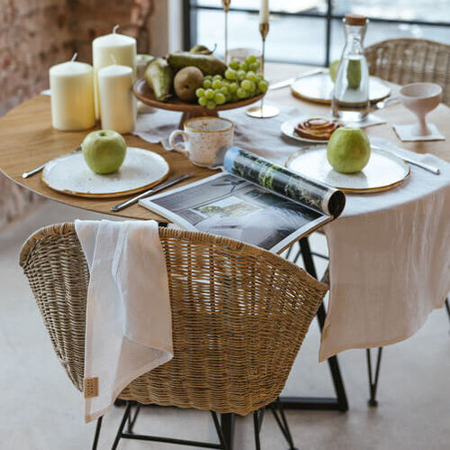 White linen kitchen towel set of 2 (3)
