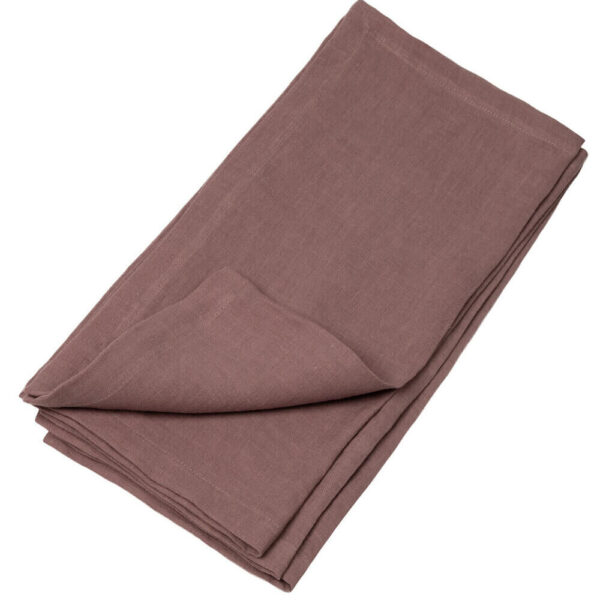 Woodrose linen napkin set of 4
